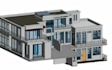 create 3d architecture bim model revit structures map autocad to revit conversio