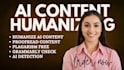 edit, rewrite, humanize ai content, plagiarism remover, fact check, seo article