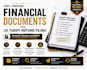 prepare financial documents for US tariff refund filing