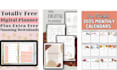 do custom planner design editable canva ebook calendar design kdp journal design
