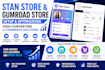 design stan store shop gumroad website store optimization sales funnel setup