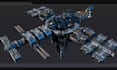 design 3d starship modular outpost stl 3d printing sci fi station tabletop kit