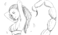 draw webtoon episode, manga page, comic panels or anime story art