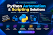 develop python scripts, automation and custom projects