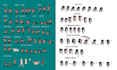 do 2d game pixel character sprite sheet art retro game asset background tileset
