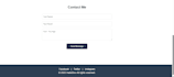 create a responsive website using HTML, CSS and javascript