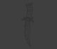 design roblox weapons low poly, optimized, game ready