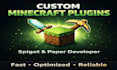 develop custom minecraft spigot and paper plugins