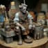 model painting such as dnd , warhammer