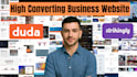 design duda website, duda website redesign, duda bug fix and strikingly website