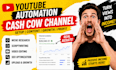 create a profitable youtube automation channel from scratch