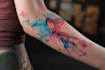 custom an abstract black tattoo design