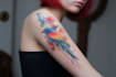 create your dark and custom tattoo design and illustration