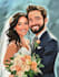 do couple caricature illustration for you