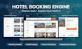 build hotel booking engine hotel booking webflow saas website expedia booking