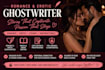 ghostwrite romance, erotic writing, self help,do copy editing and proofreading