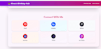develop modern nextjs website with tailwind CSS