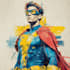create custom superhero character design