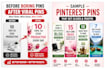 design high converting pinterest pins using canva