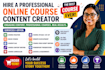 do online course content, kajabi online course, skool or online course creation