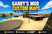 create a custom garrys mod map for gmod with lua scripting and addons, fivem