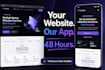 build react web app for startups and small business