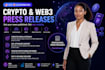 write an seo crypto press release fro blockchain web3 launches nft project