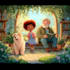 do cute children book cover, children book design
