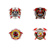 design luxury firefighter logo