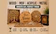 create laser cutting files, svg, dxf
