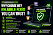 fix HTML CSS javascript bugs and website issues fast