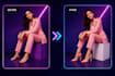 professional shoes placement and fashion product retouching
