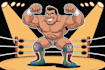 do a wrestling cartoon for you