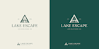 design a modern monogram, initial letter, and artistic logo
