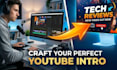 design cinematic intro outro with motion graphics