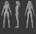 create a high quality stylized 3d character model