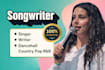 sing pop, alternative rnb and emotional pop rock songs
