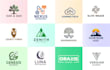 design a smart negative space or minimalist logo