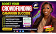 do crowdfunding promotion, gofunndme campaign, fundraising, get donor, crowdfund