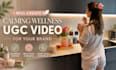 create calming wellness ugc video for your brand
