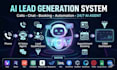 build ai system with ai virtual assistant voice agents chatbot lead generation