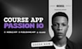 develop online course, mobile app and course website with passion io passion io