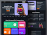 develop fintech wallet app, crypto app, payment loan app, saas logo bank app