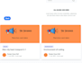 develop landing page with react and tailwind