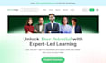 build lms educational website online course website education, elearning website
