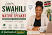 teach you swahili from beginner to advanced level