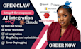 setup openclaw clawbot ai agent vpn installl