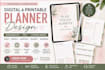 design a hyperlinked digital planner, student planner, academic planner