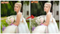 editing wedding photo in lightroom