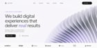build a modern landing page